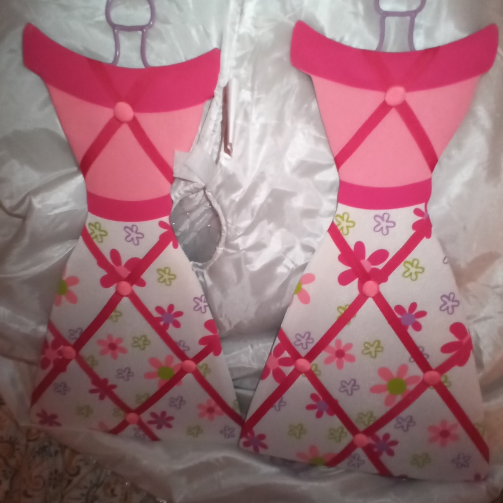 Girls room decor wall hanging dresses